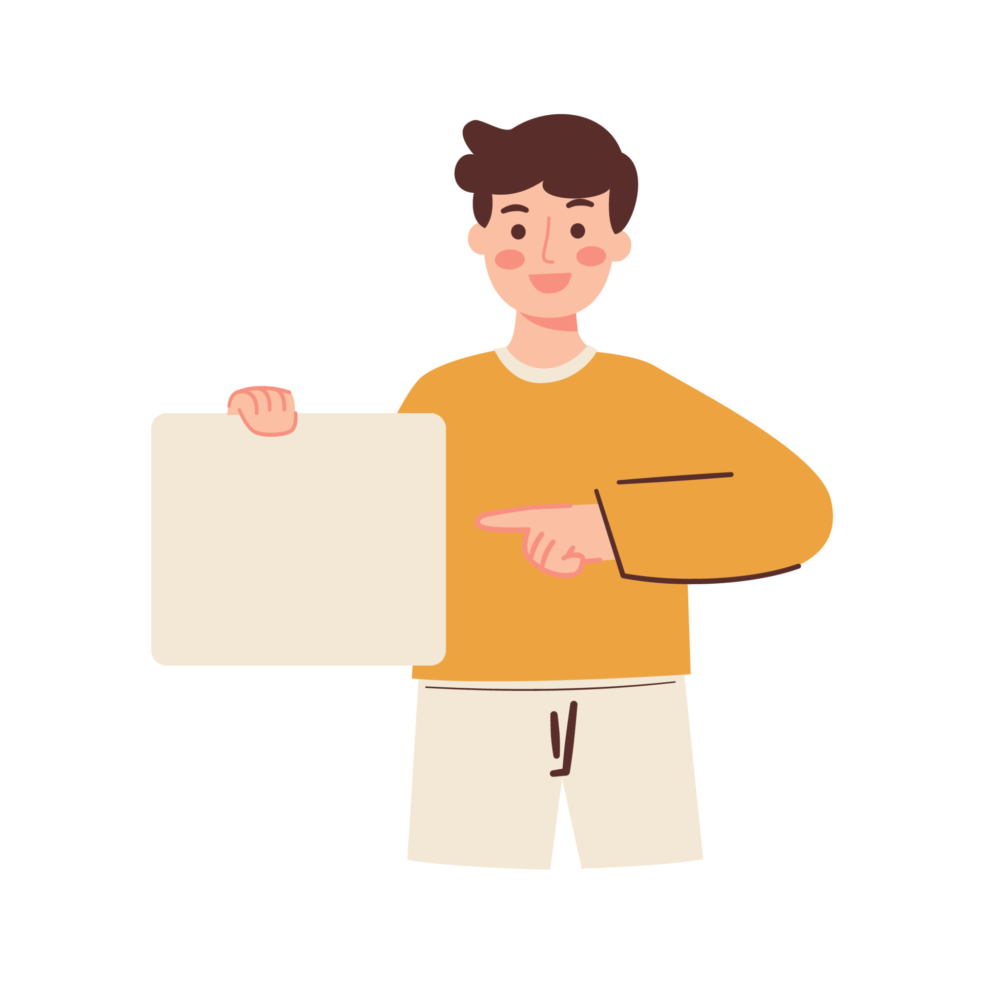Happy Man Illustration 18920120 Vector Art At Vecteezy Happy Man Illustration 18920120 Vector Art At Vecteezy