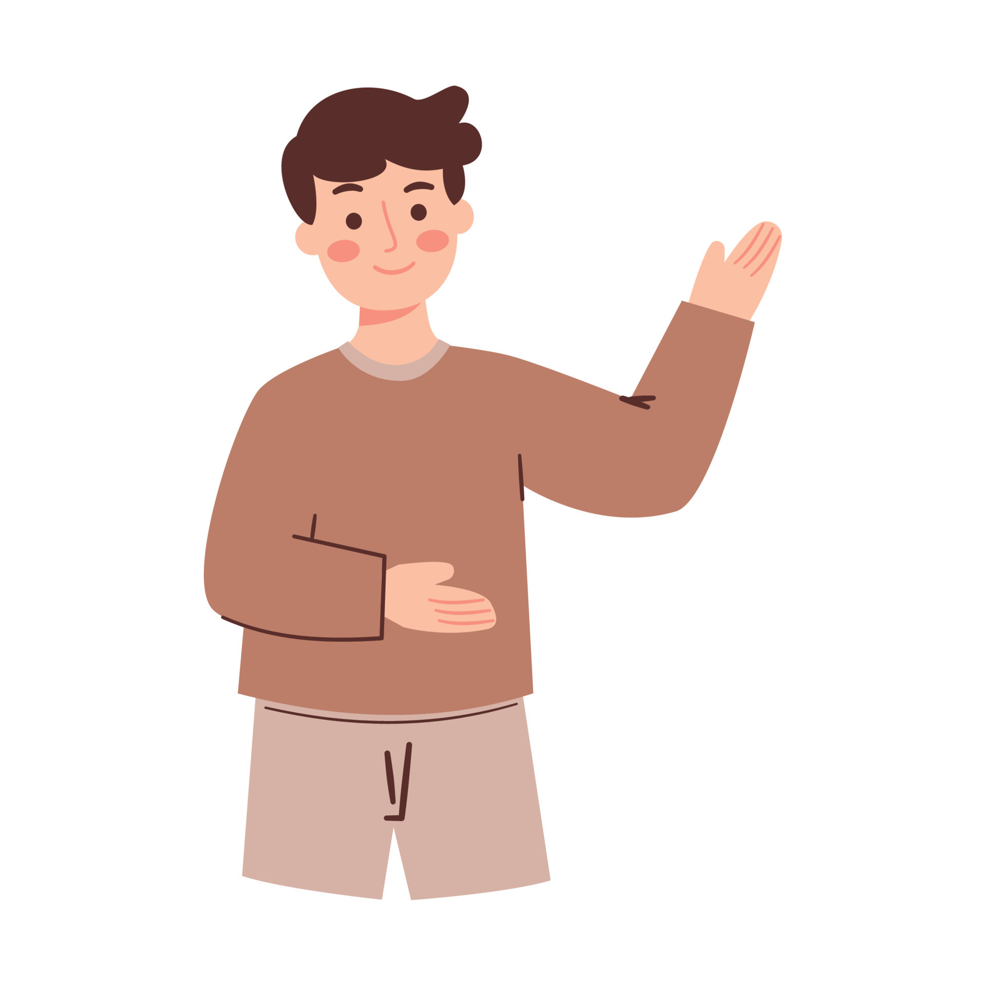 Happy Man Illustration 18920122 Vector Art At Vecteezy Happy Man Illustration 18920122 Vector Art At Vecteezy