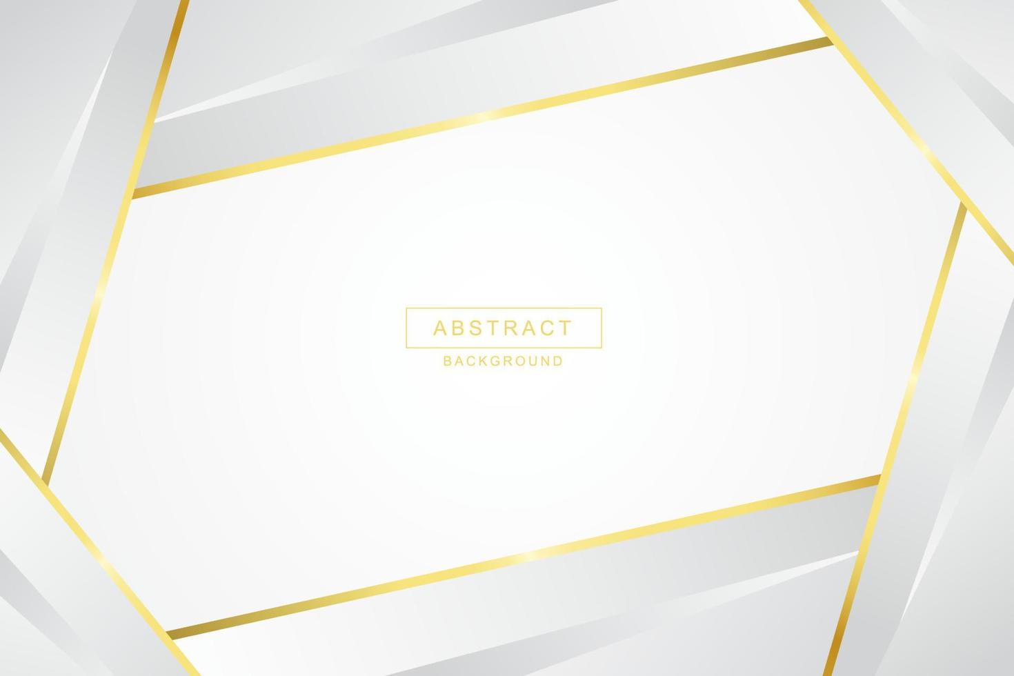 Vector abstract luxury white and gold background