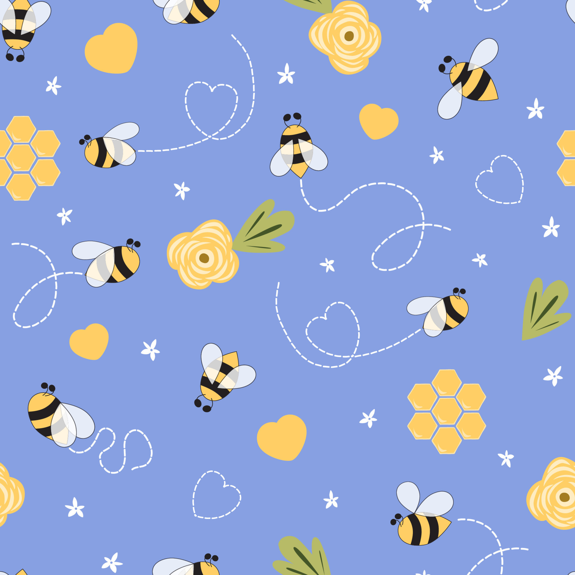 Farrow and Ball Bumble Bee Wallpaper - Approved F&B London Retailer