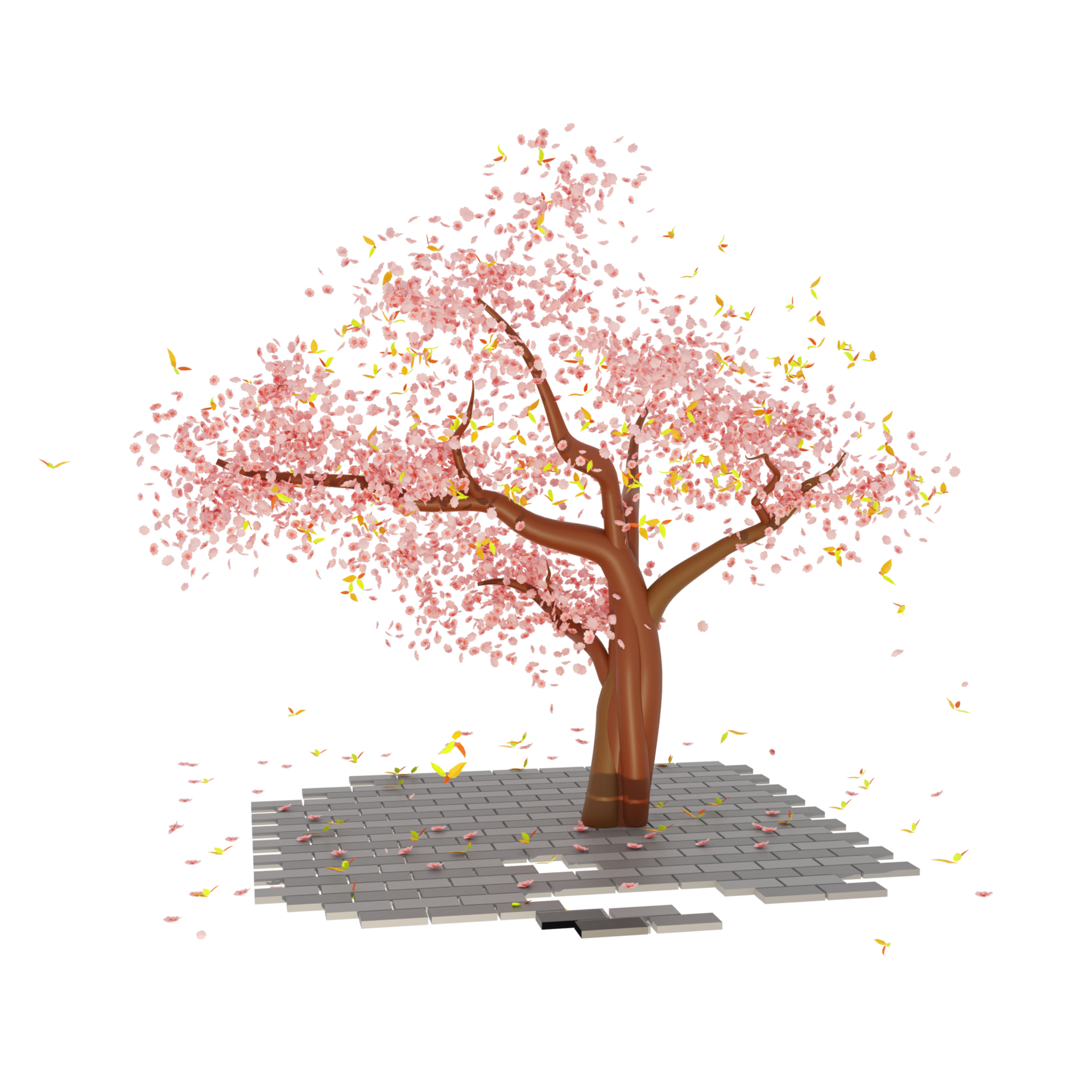 Transparent Animal Crossing Tree atelieryuwa.ciao.jp
