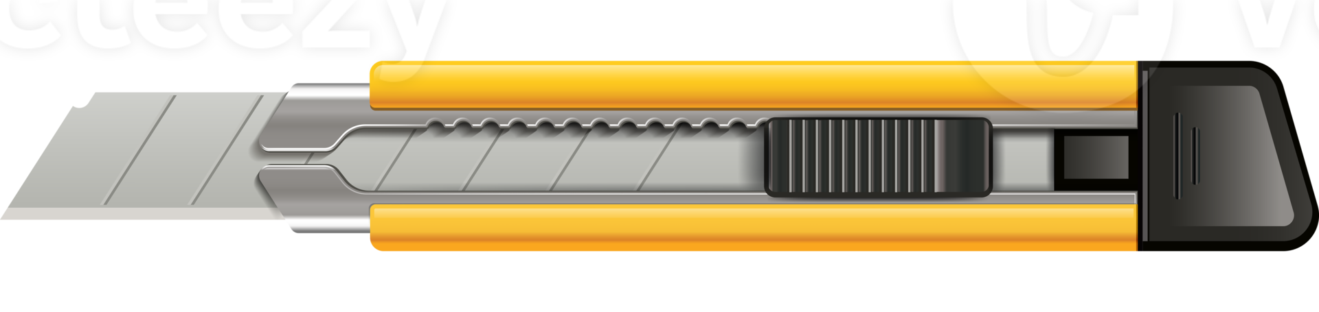 illustration de couteau cutter png