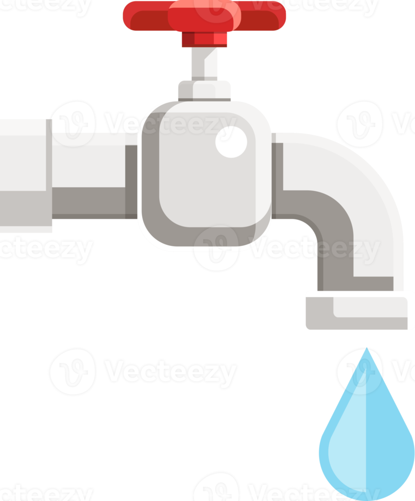 faucet flat color png