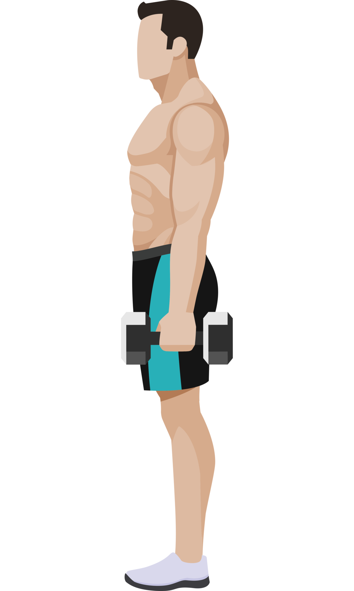 Free Weight Exercises People Flat Color 18921861 PNG With Transparent free-weight-exercises-people-flat-color-18921861-png-with-transparent