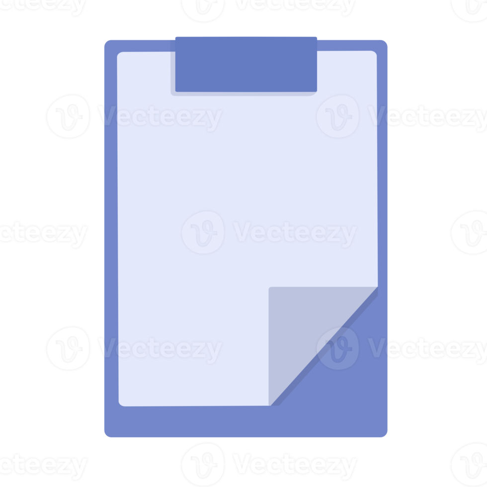 Illustration of Paper on the clipboard png