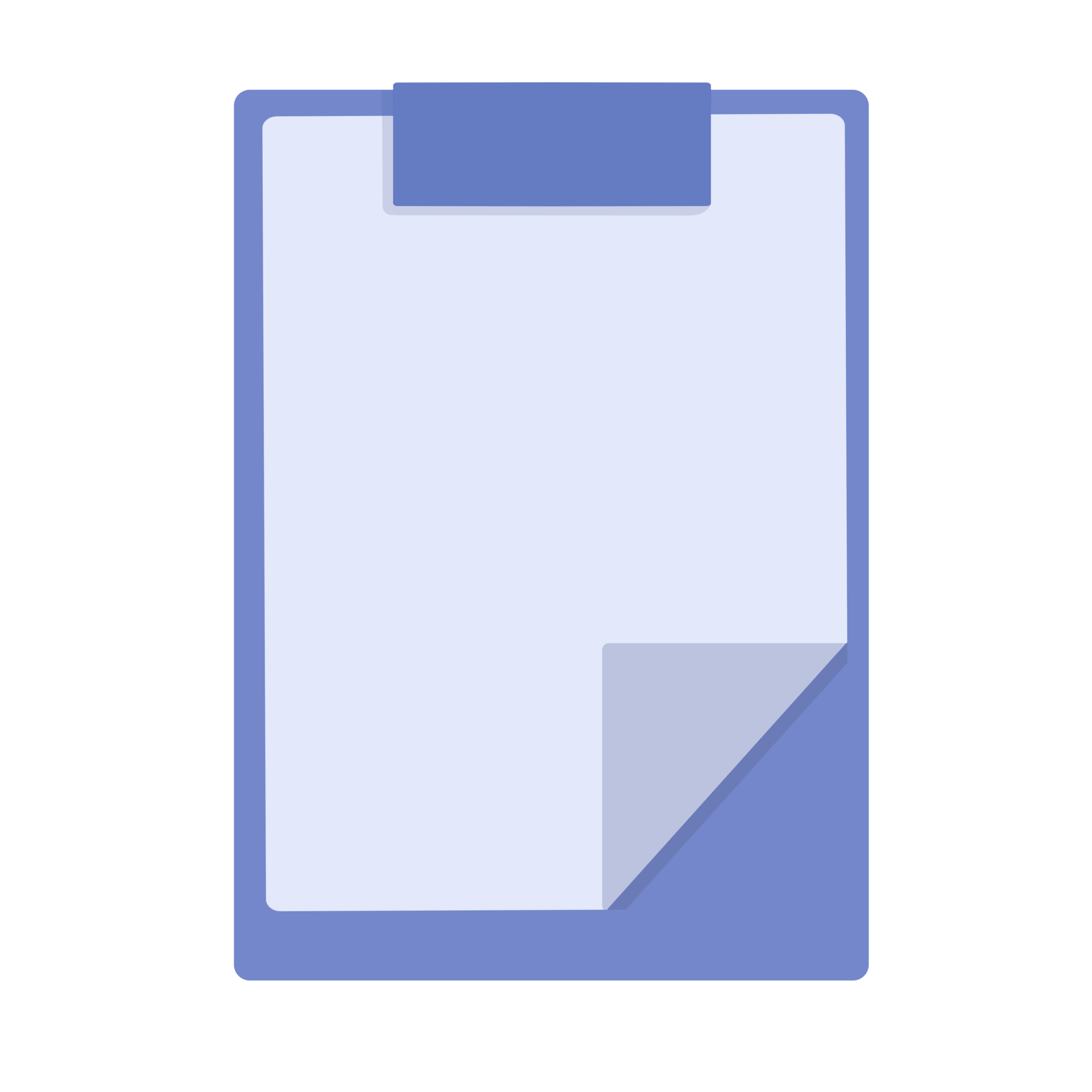Illustration of Paper on the clipboard 18922152 PNG