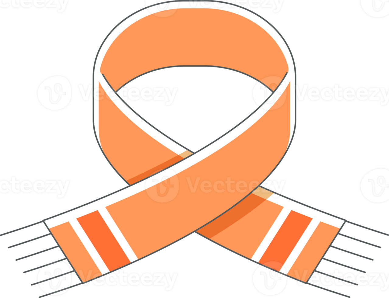 Scarf color symbol png