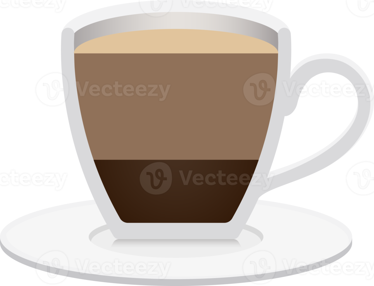 Flat white coffee ingredient 18922754 PNG