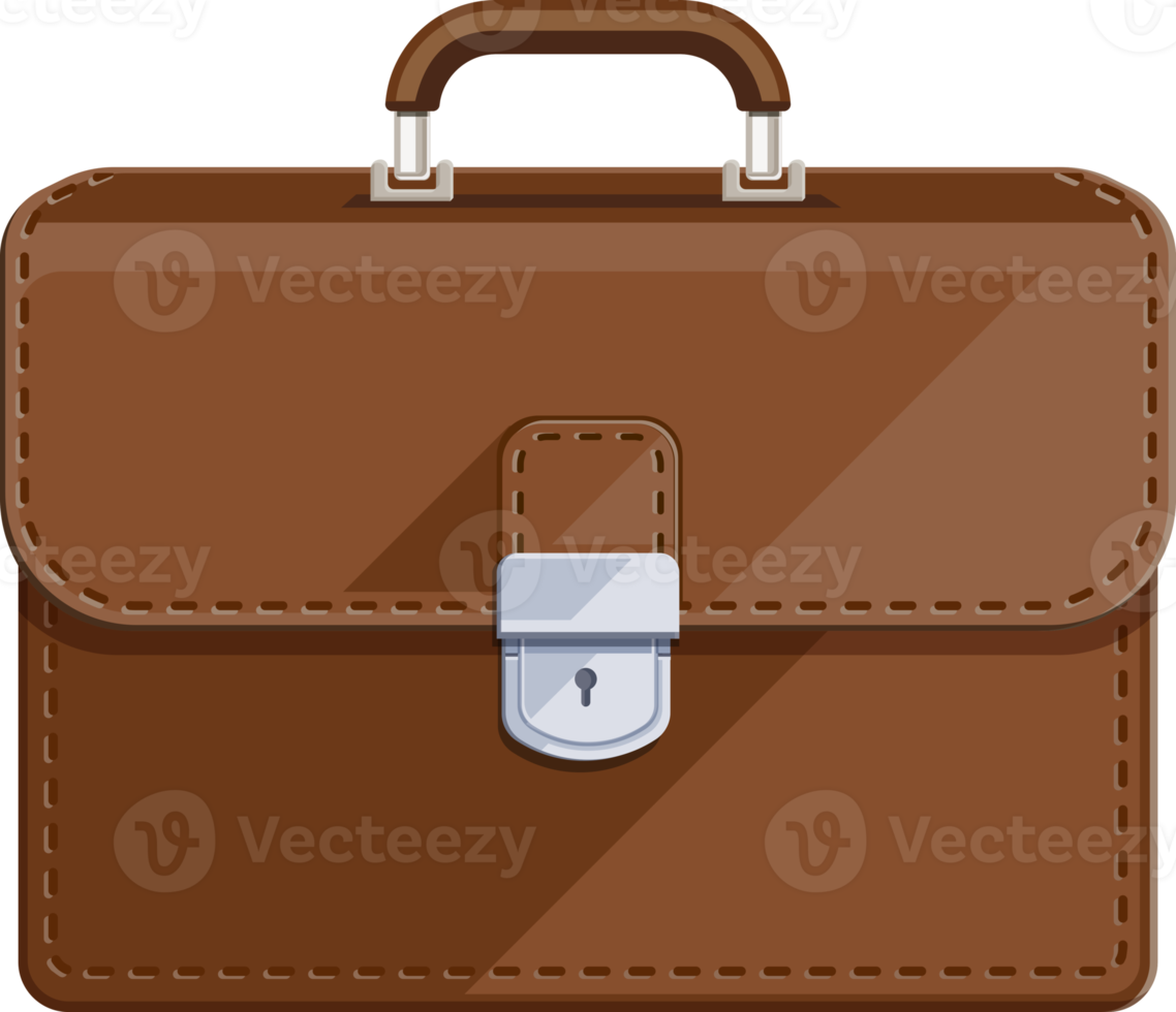 business briefcase leather bag png