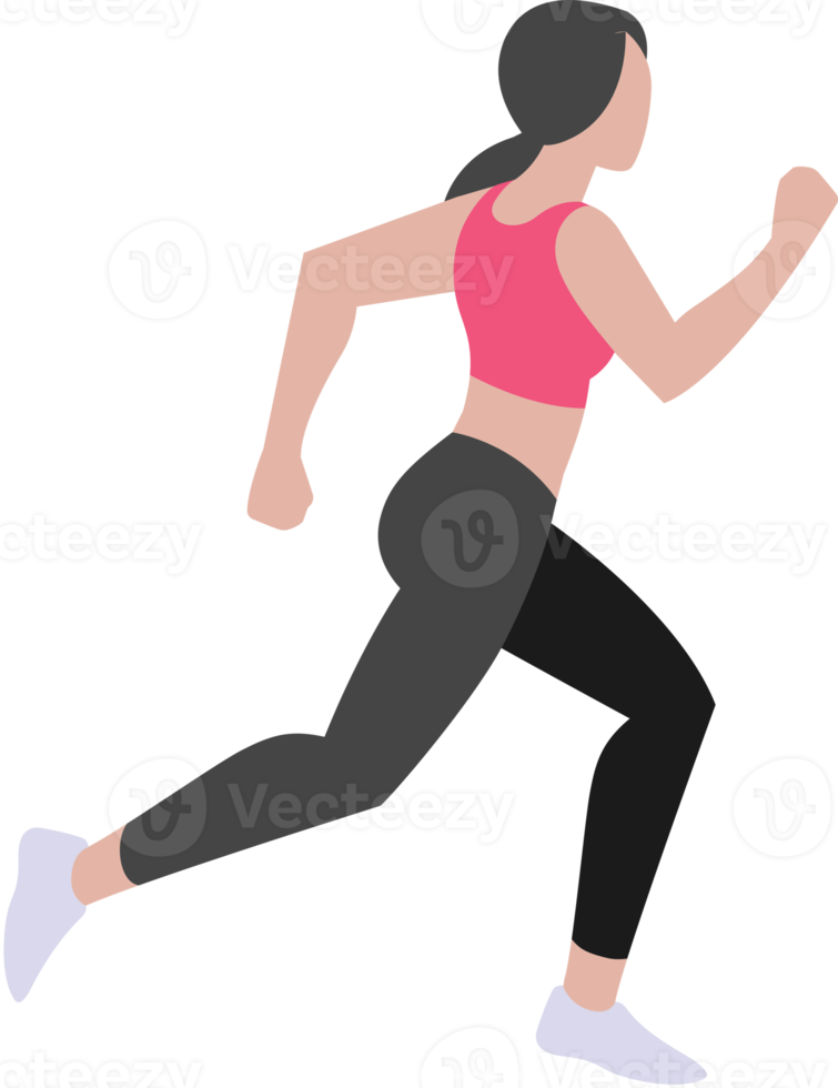 mujer entrenamiento fitness y ejercicios png