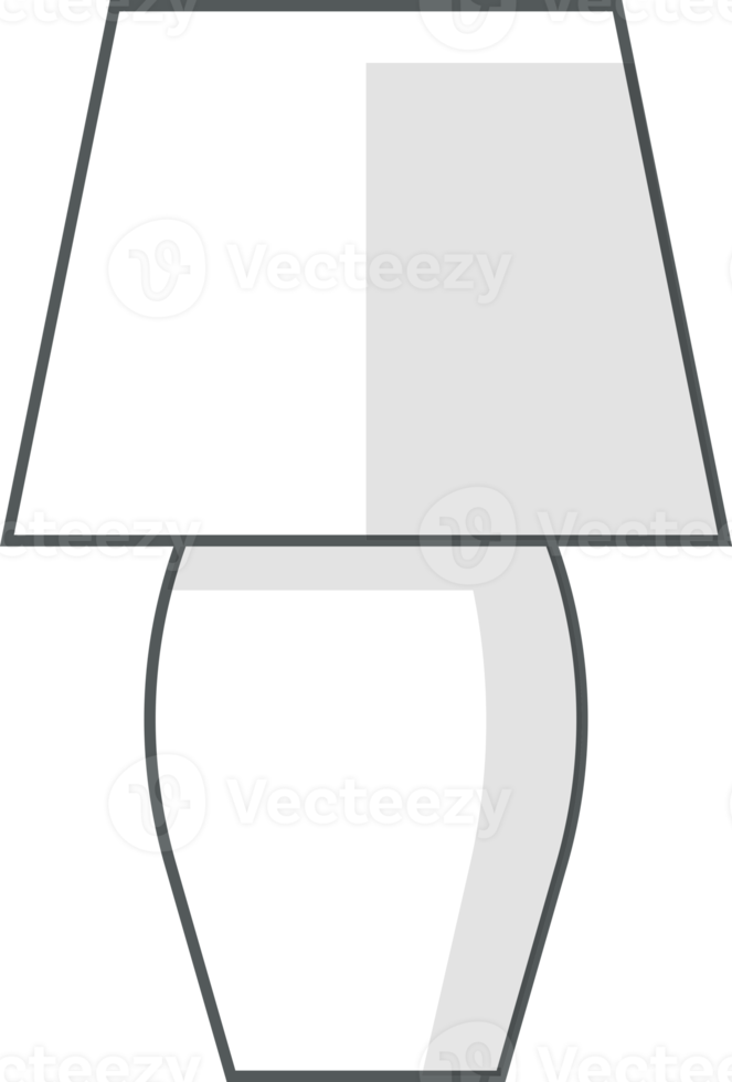 Table lamp color symbol png