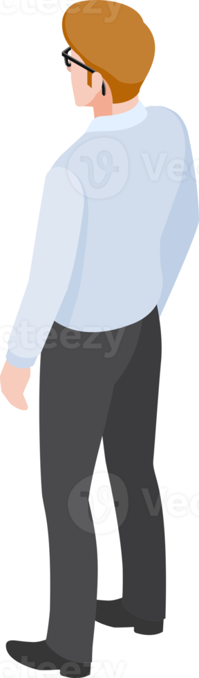 business people flat color png