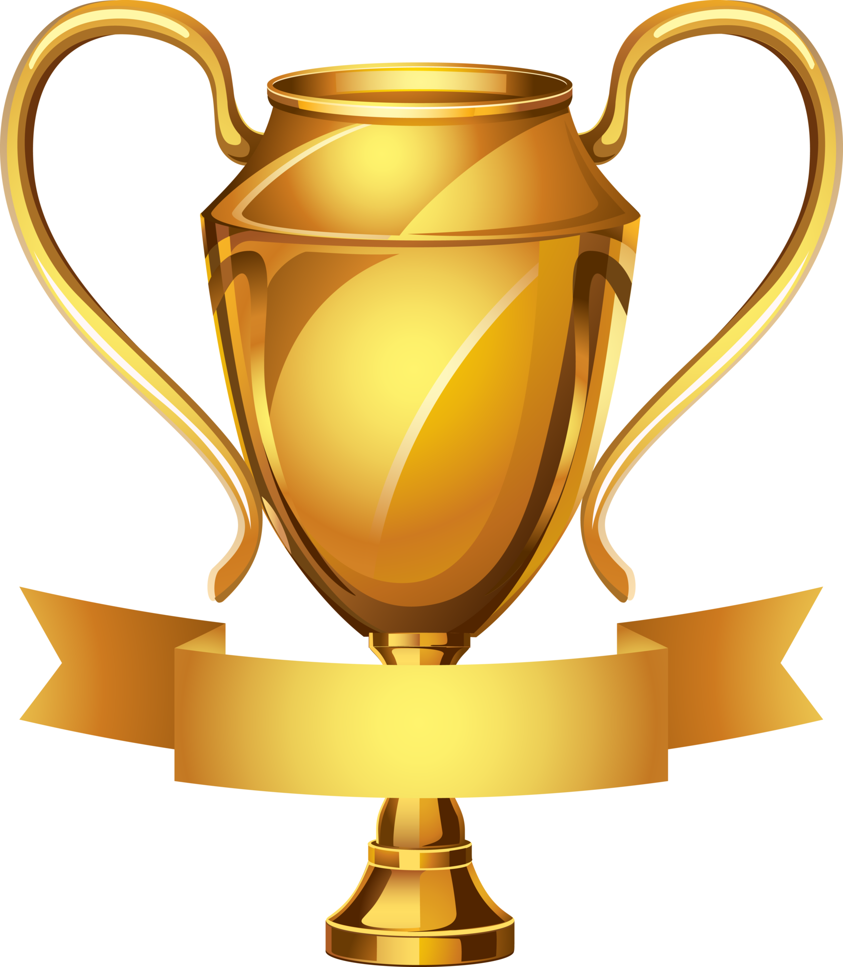 Gold Trophy Award 18923265 Png