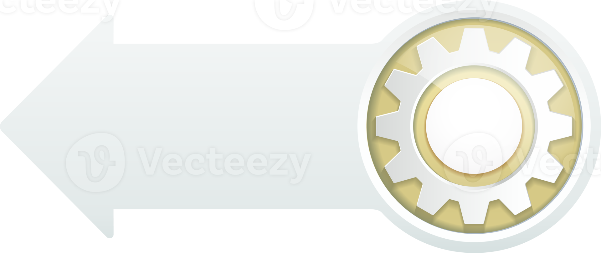 gear banner element background png