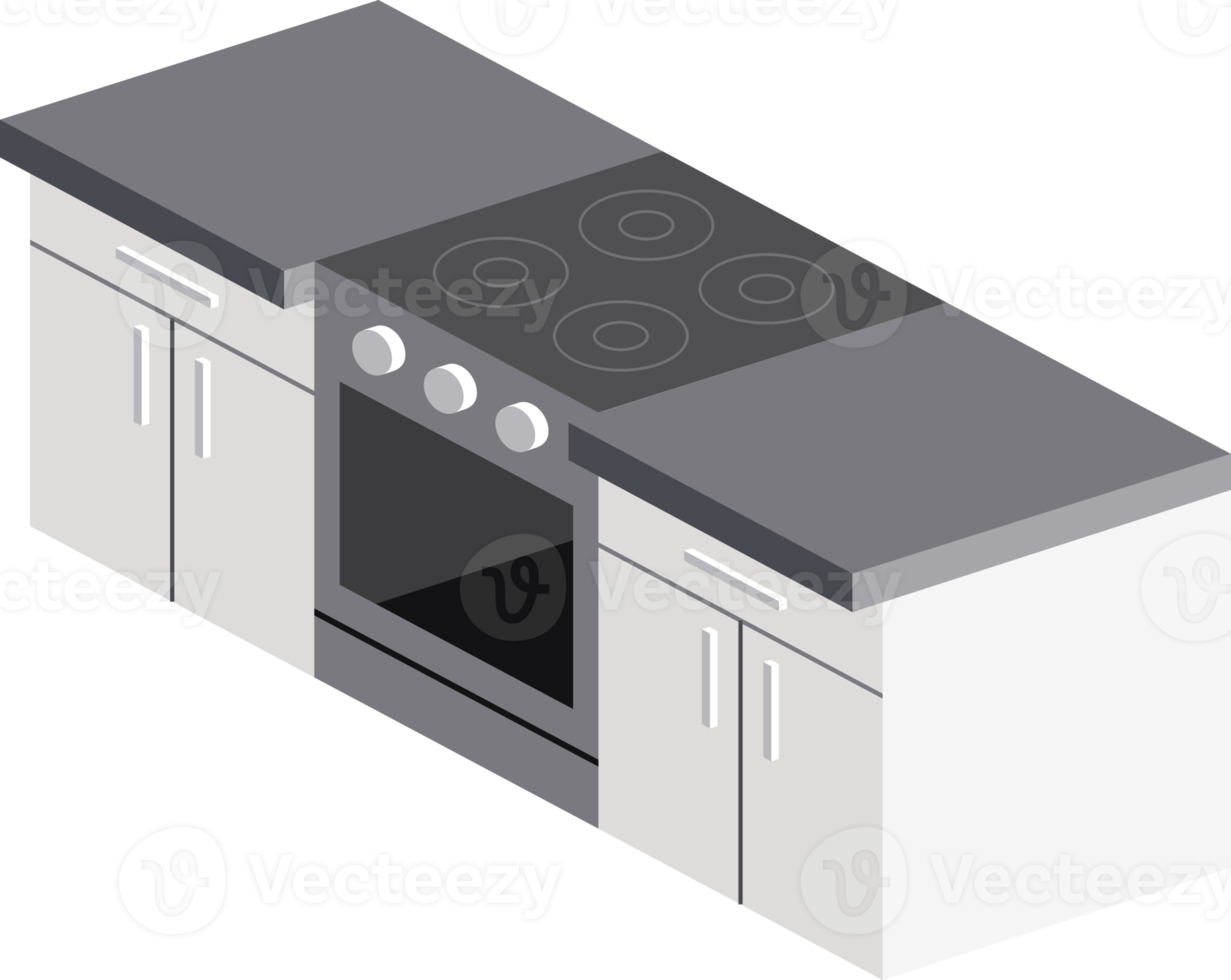 ilustración de la mesa de la cocina png