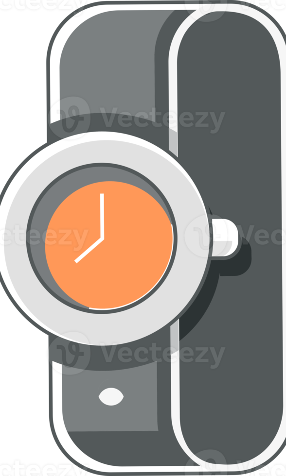 Wrist watch symbol color png