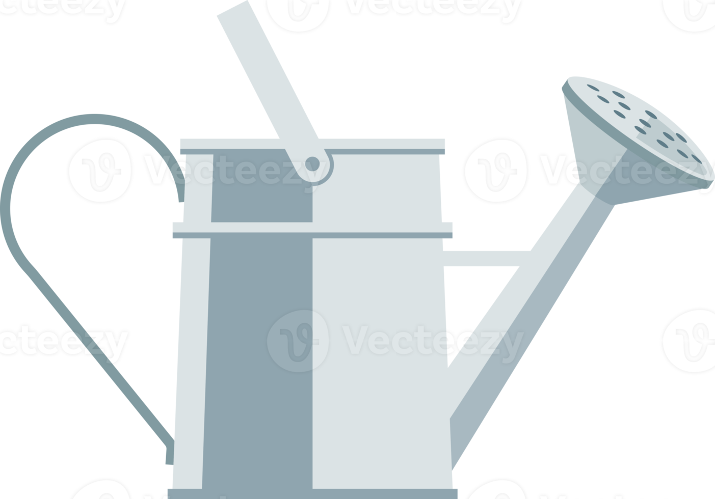 watering can flat color png