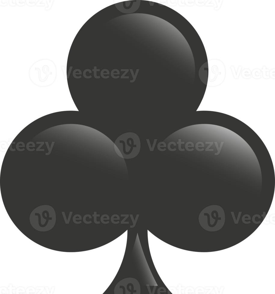 clubs card symbol icon 18923616 PNG