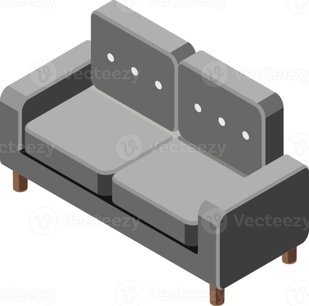 Furniture Isometric color png