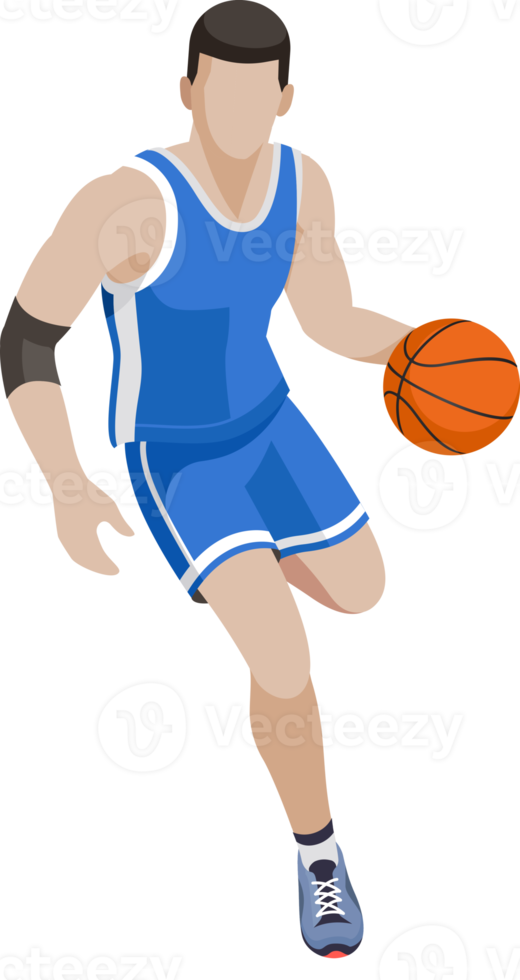 Basketball sports coloor illustration png