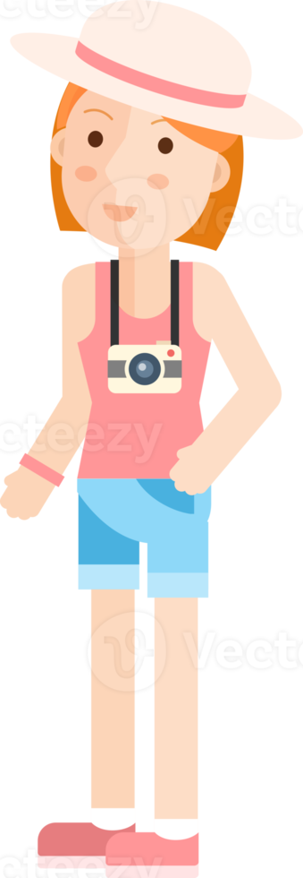 touristische frau leute reisen png