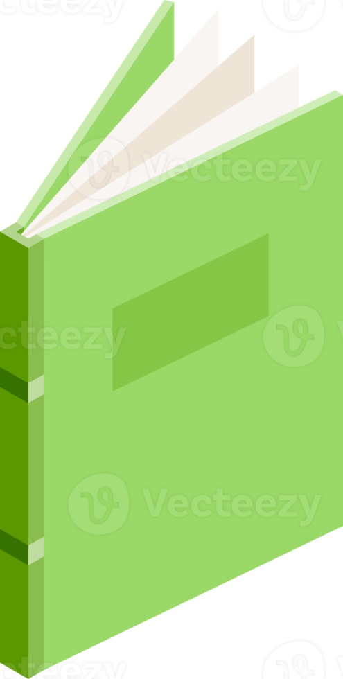 libro color plano png