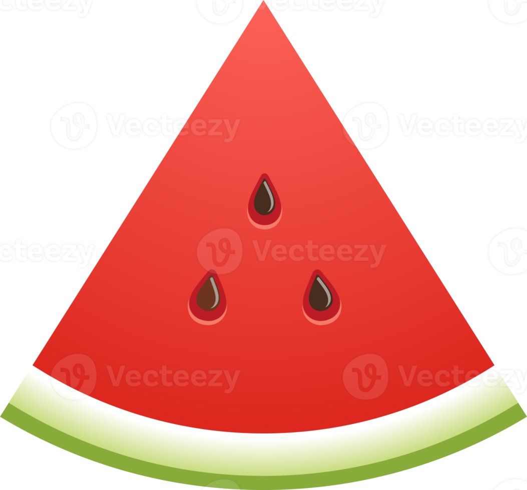 wassermelonenfarbillustration png