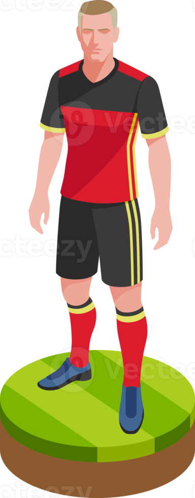 Soccer football player png