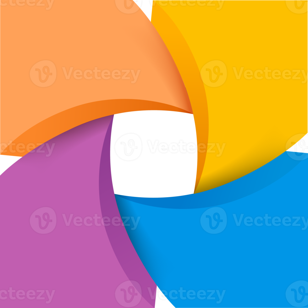 abstract color element shape png