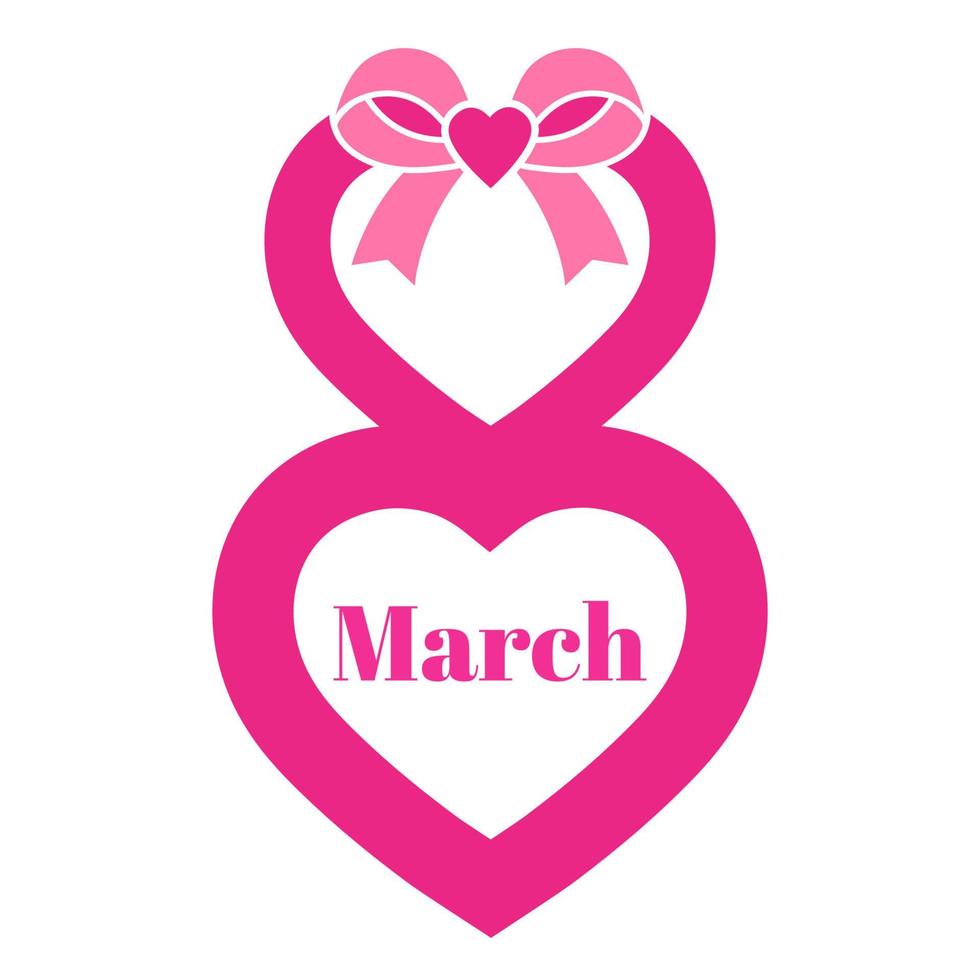 Illustration of international women's day vector