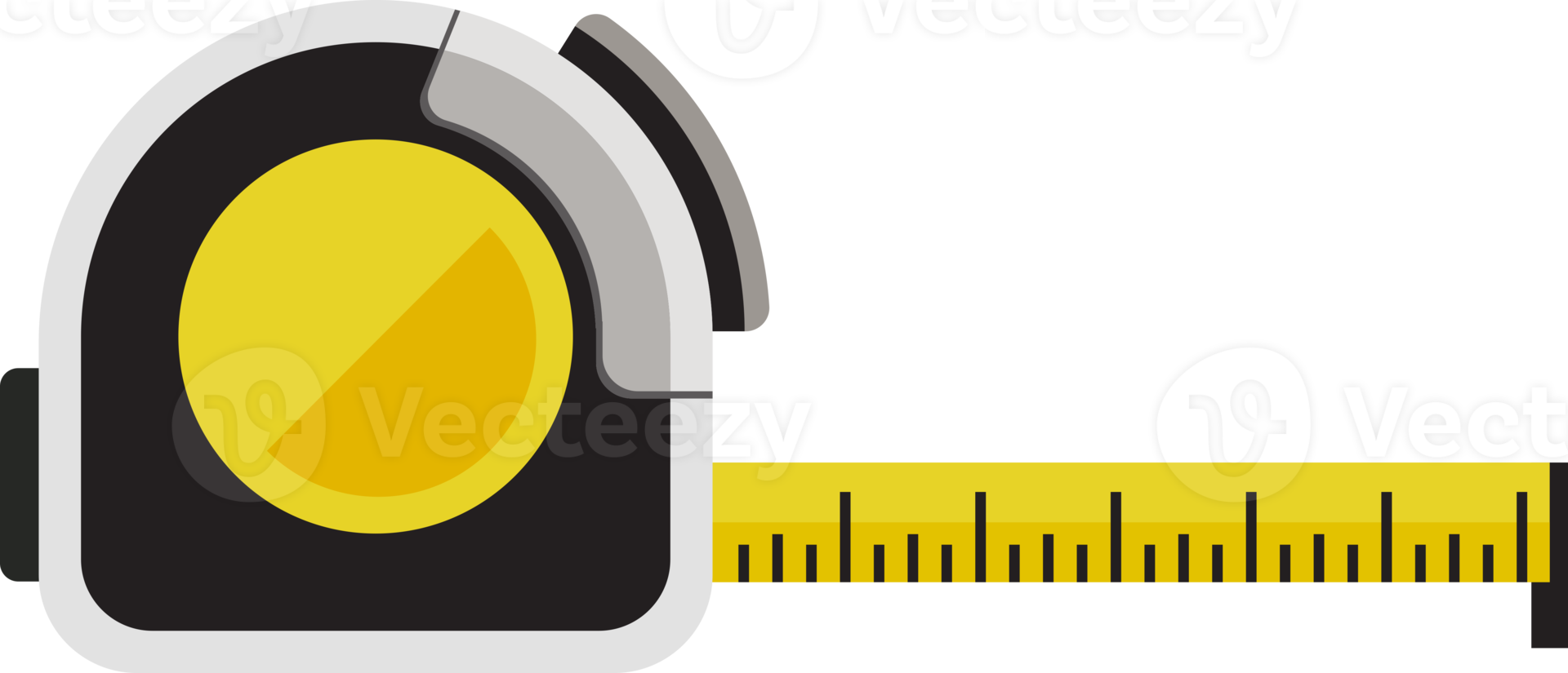 tape measure flat color png