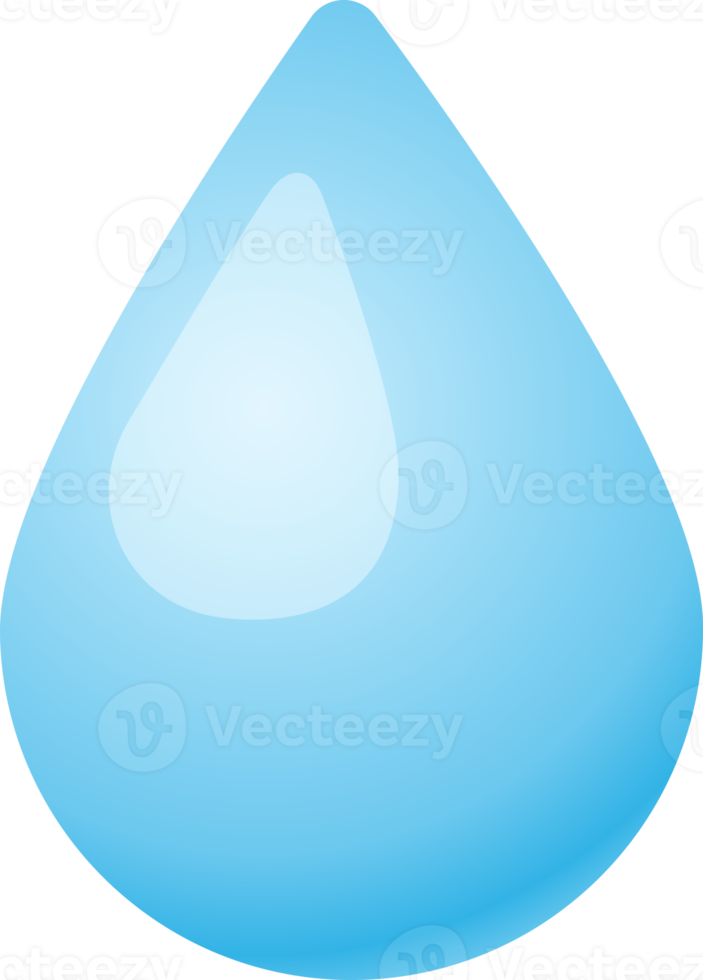 icône de goutte deau png