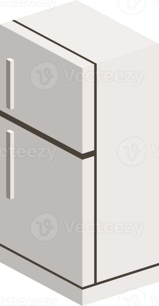 Refrigerator color symbol png