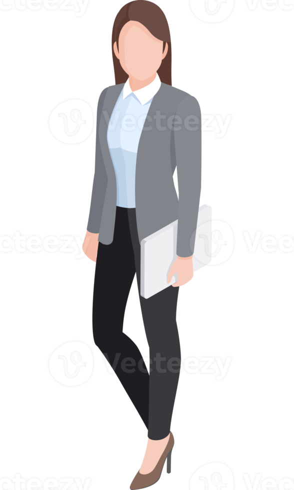 Business woman people png