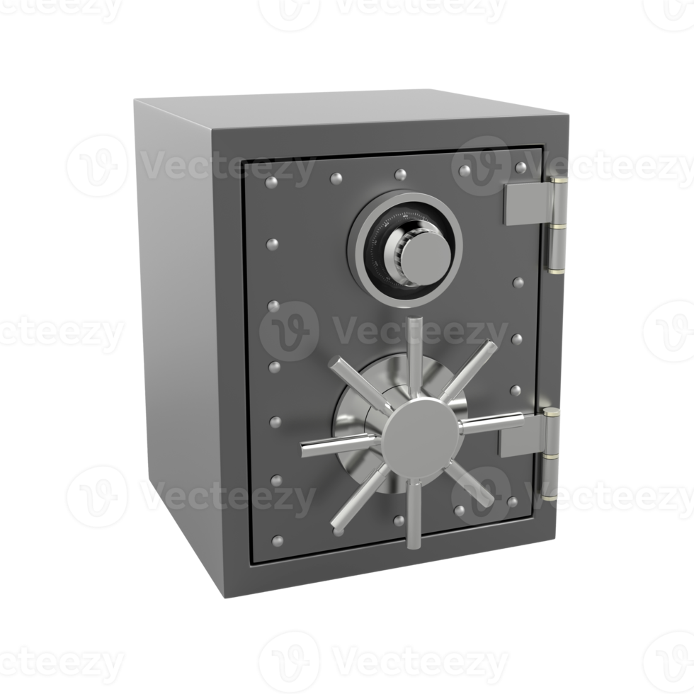 3D safe box png