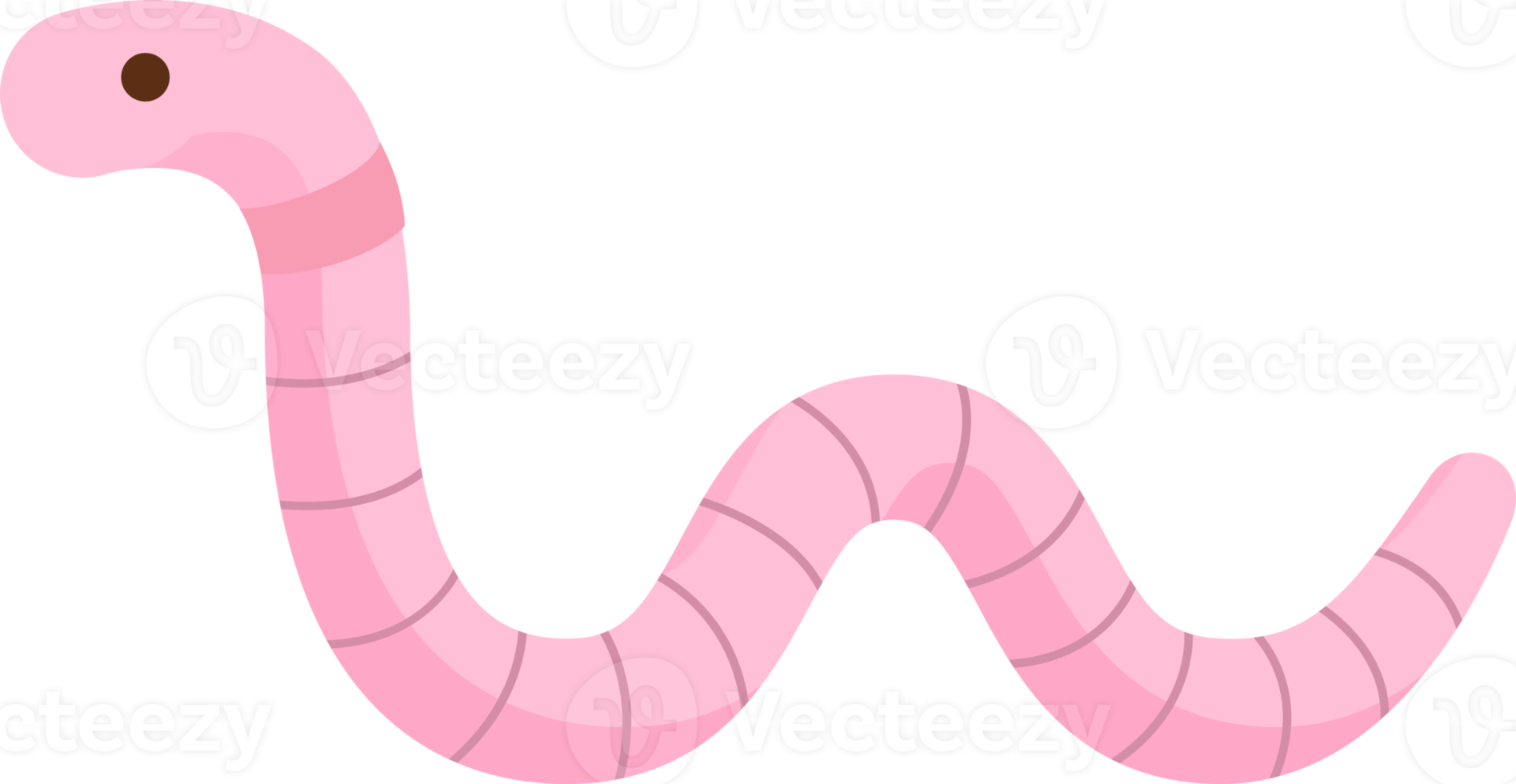 Worm flat color png