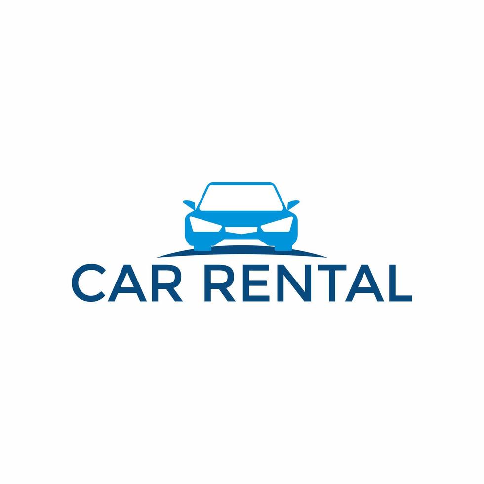 Car Rental Logo Template Design Vector, Emblem, Design Concept, Creative Symbol vector