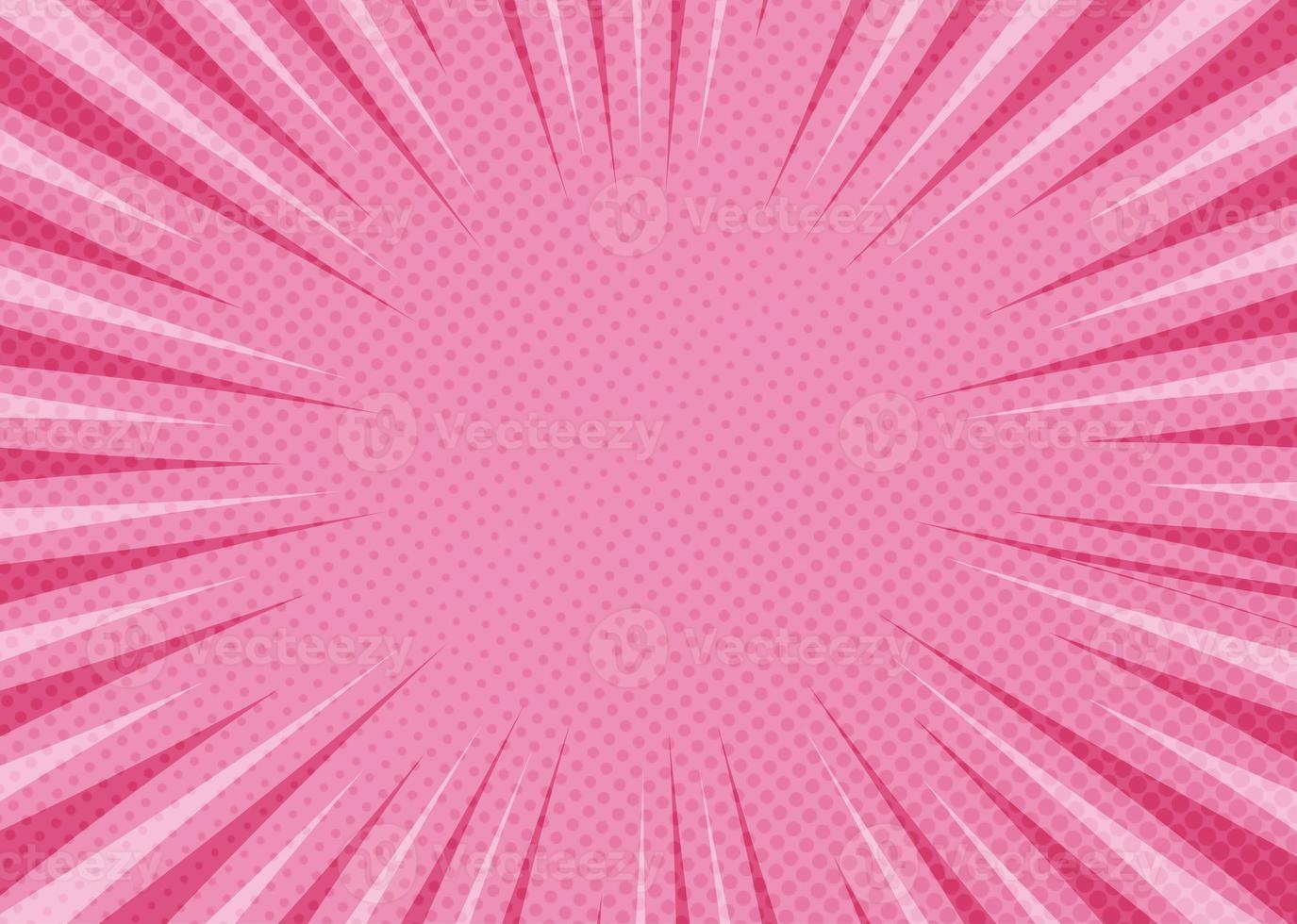 comic pink background. photo