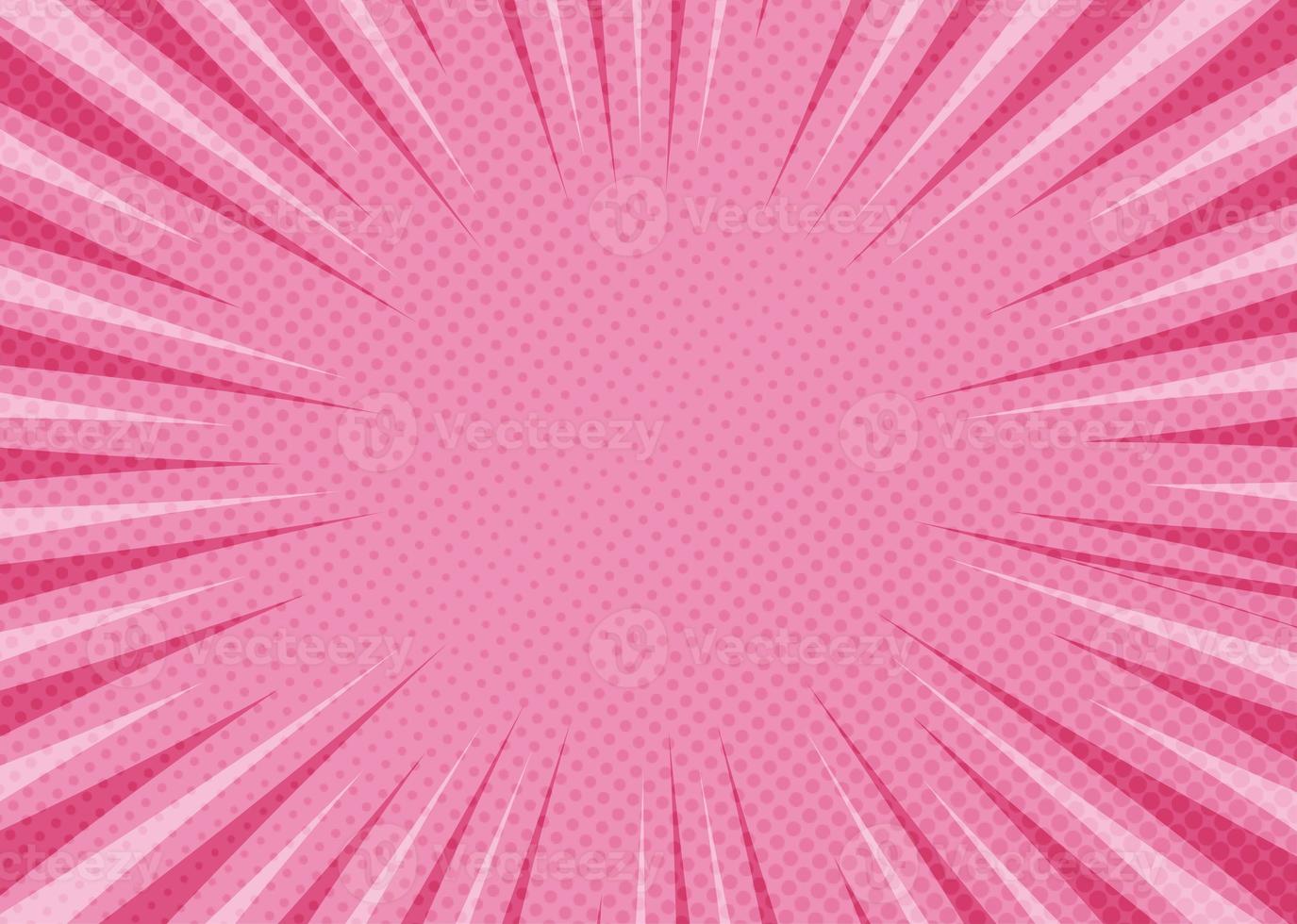 comic pink background. photo