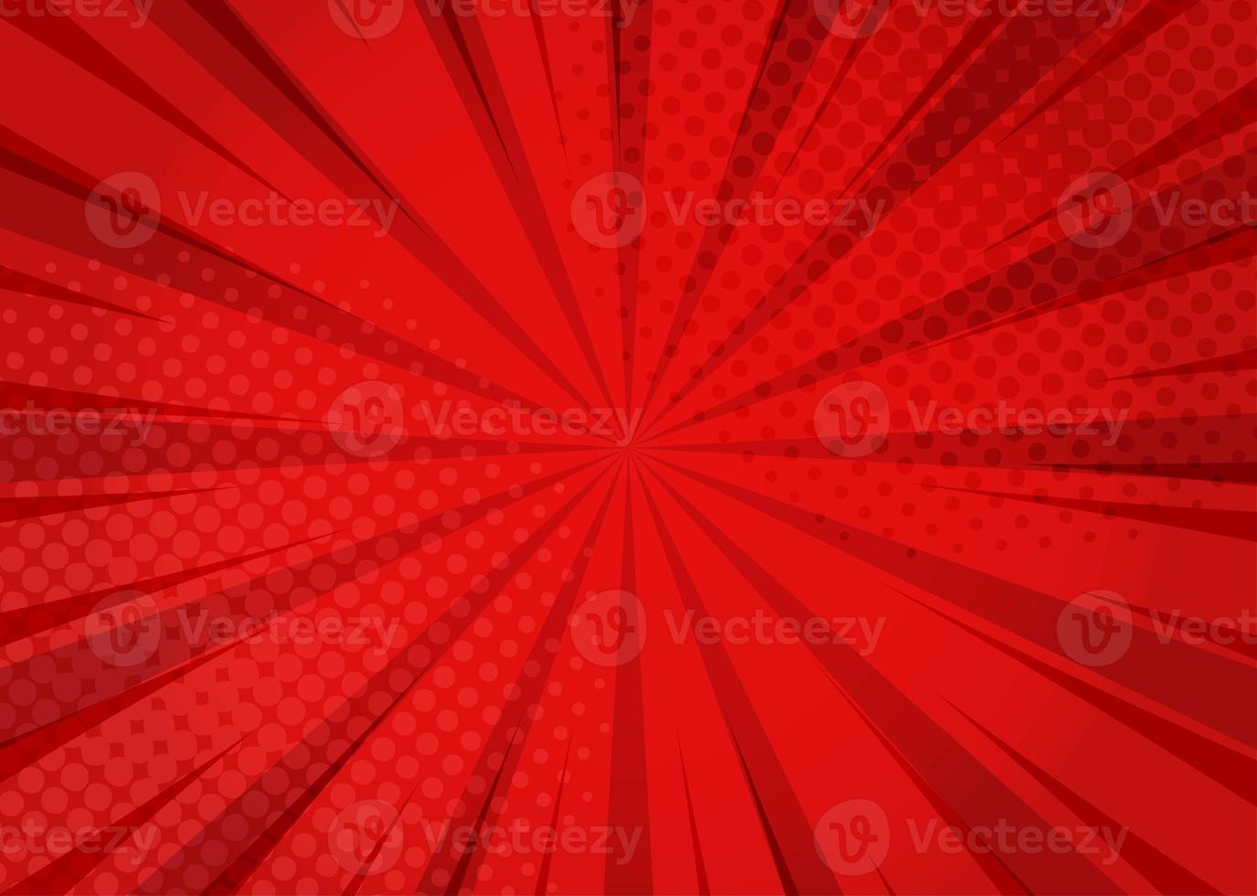 comic red background. photo