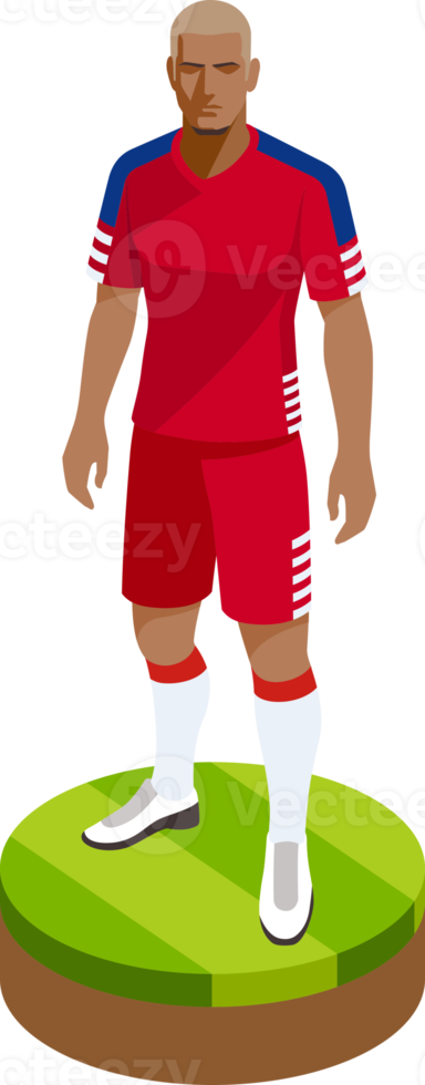 Soccer football player png