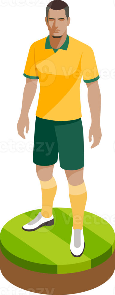 Soccer football player png