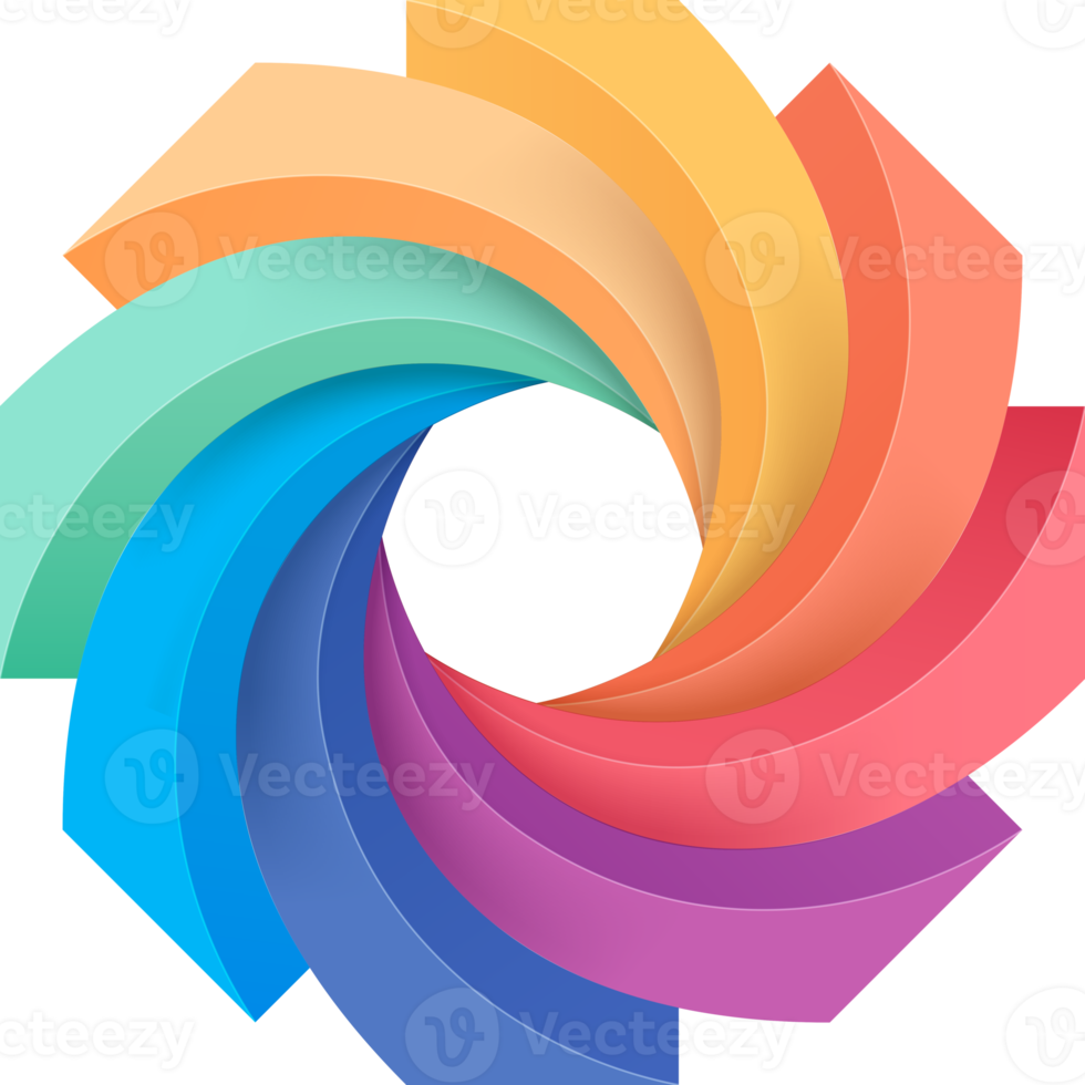 abstract color element shape png