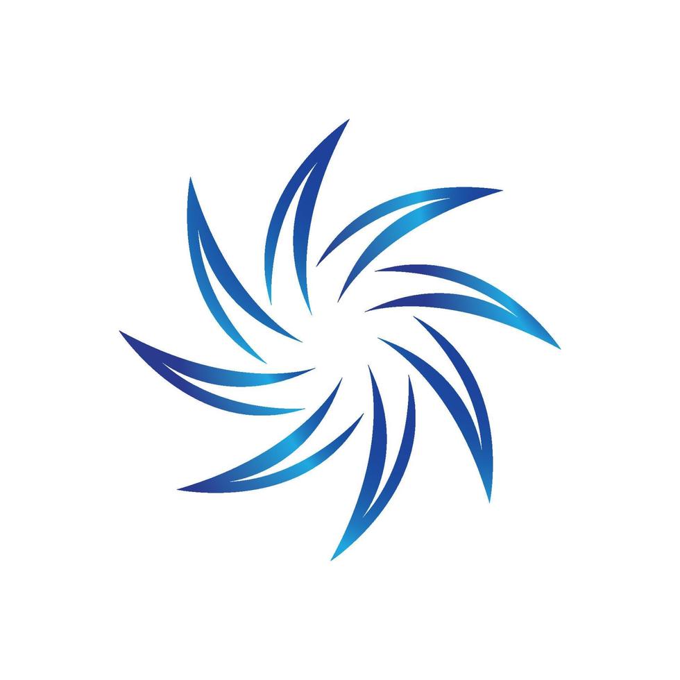 Vortex logo symbol icon illustration vector
