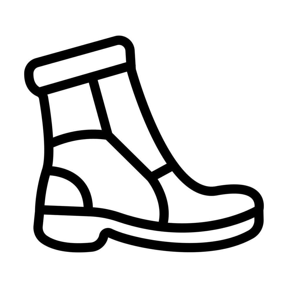 diseño de icono de botas vector