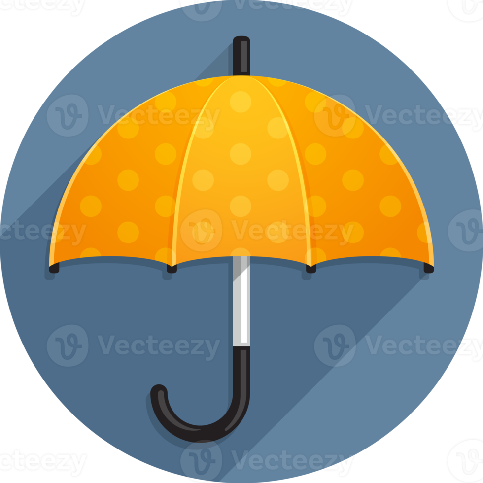icône de symbole de parapluie png