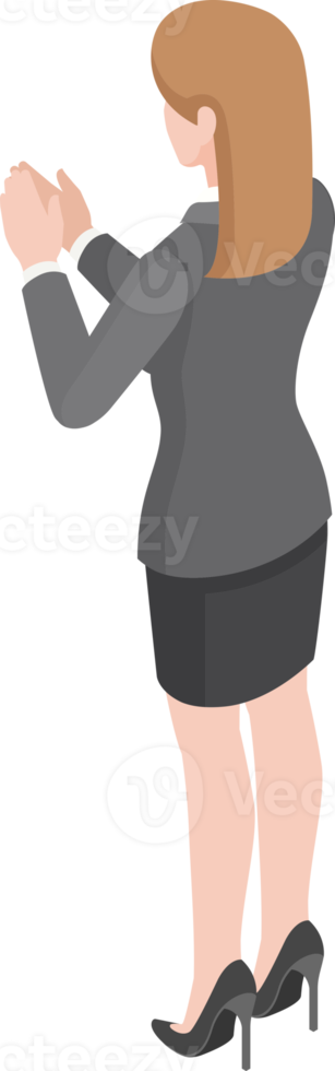 business people flat color png