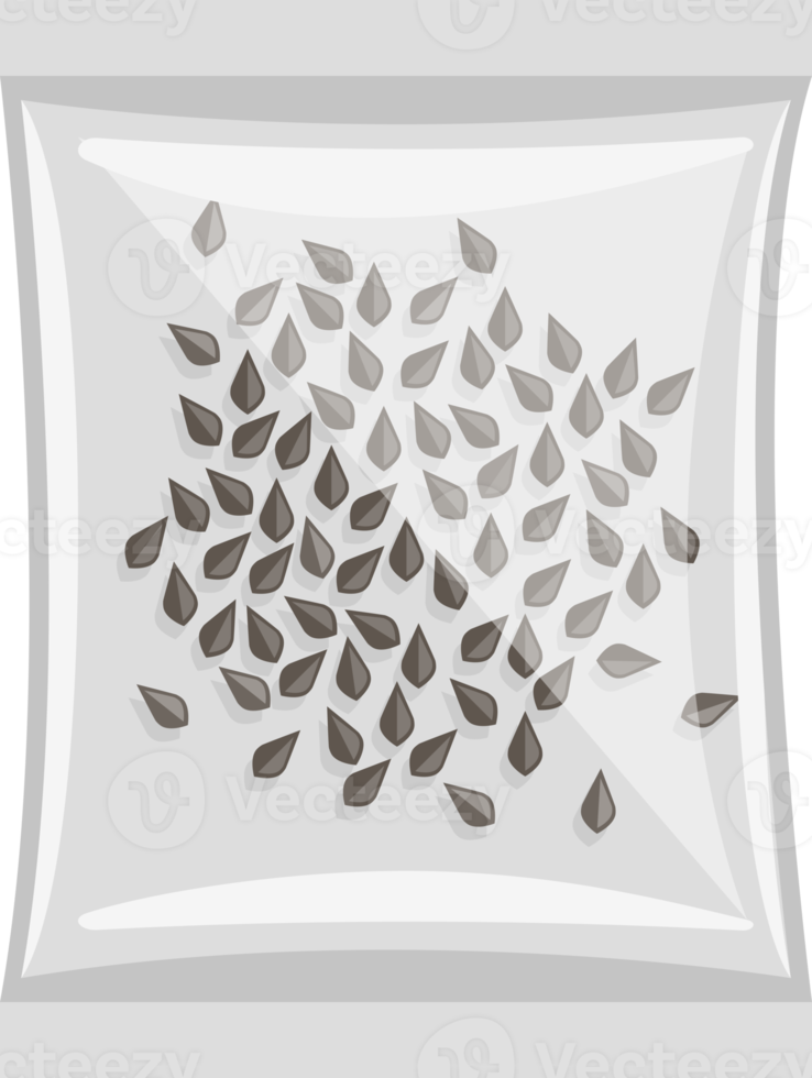 Seeds flat color png