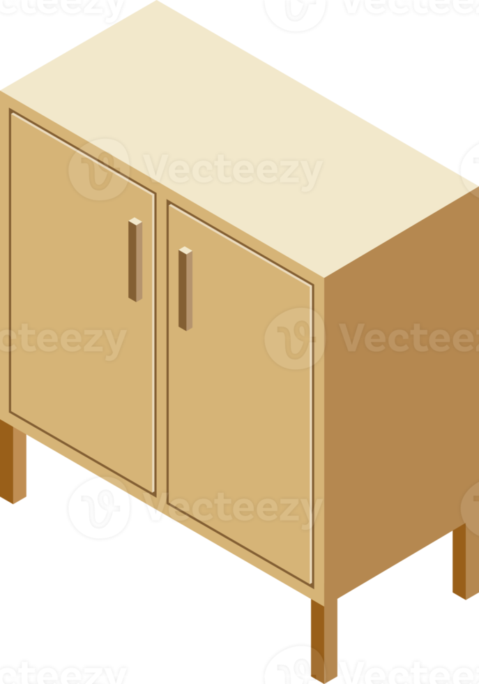 Furniture Isometric color png