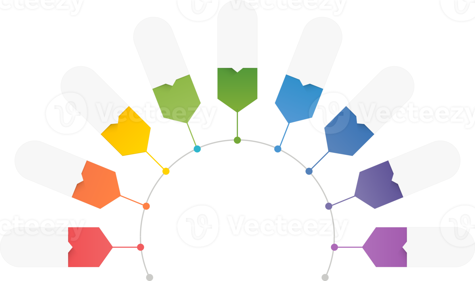 couleur du modèle de diagramme png